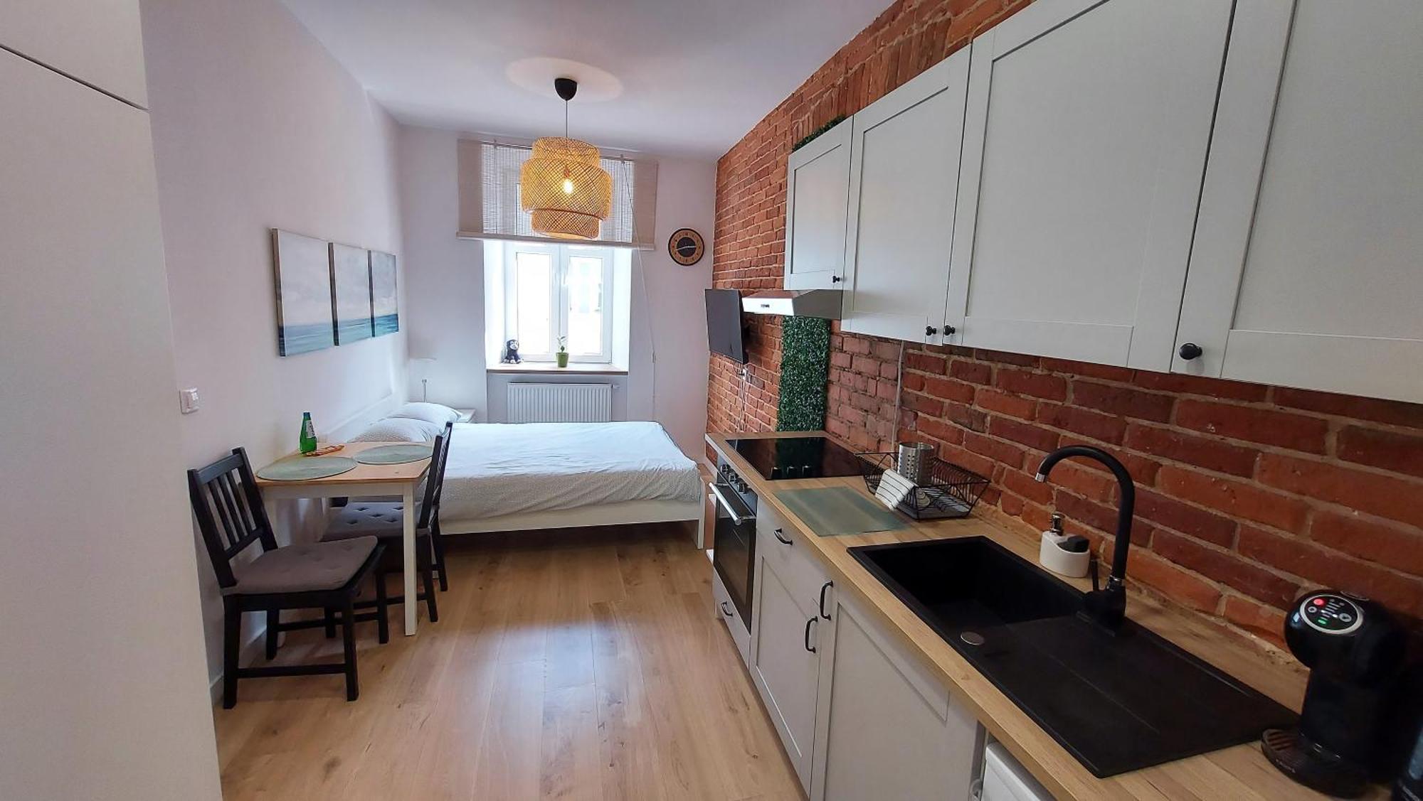 Theapartments Radwanska Lodž Pokoj fotografie