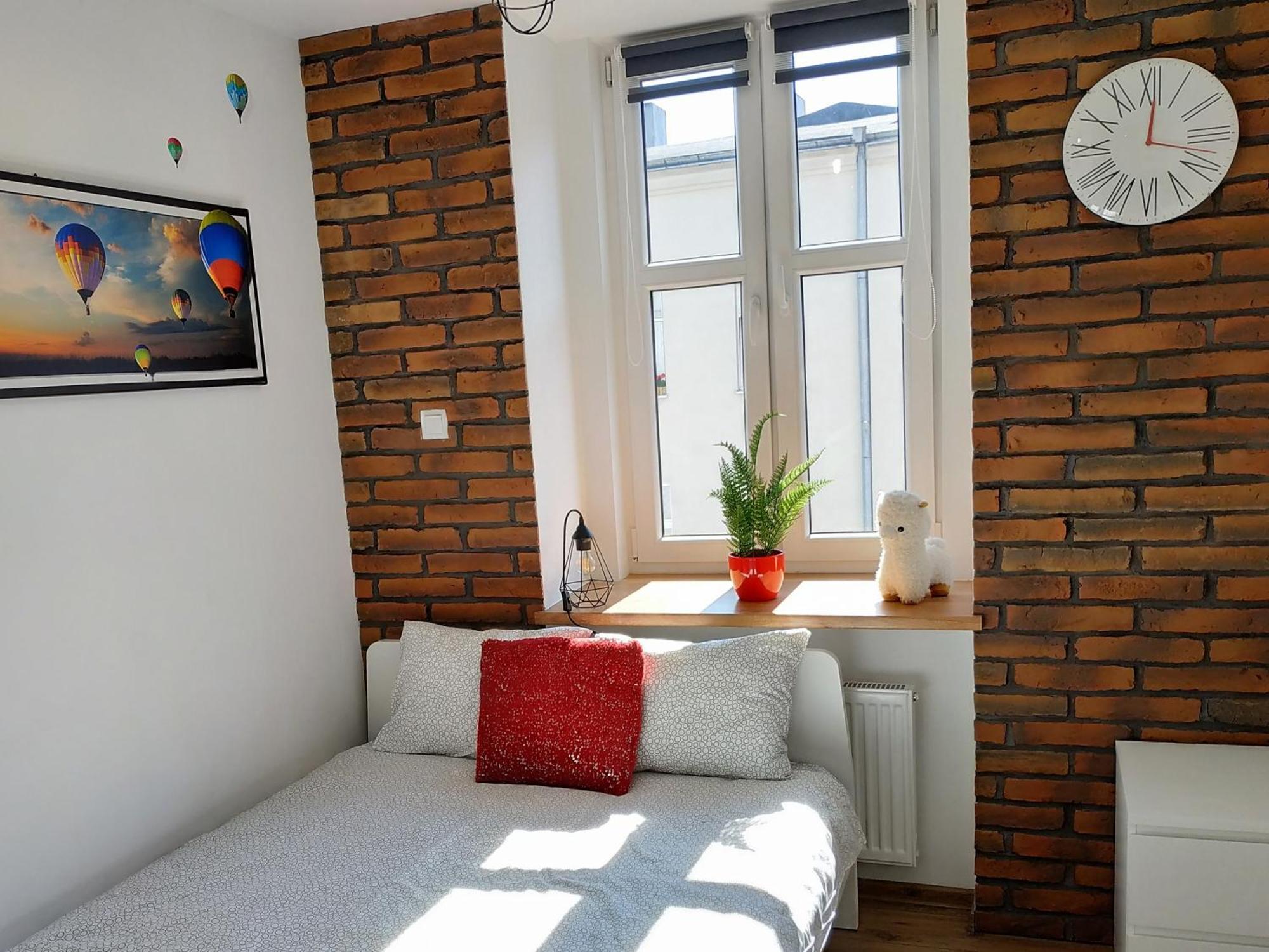 Theapartments Radwanska Lodž Pokoj fotografie