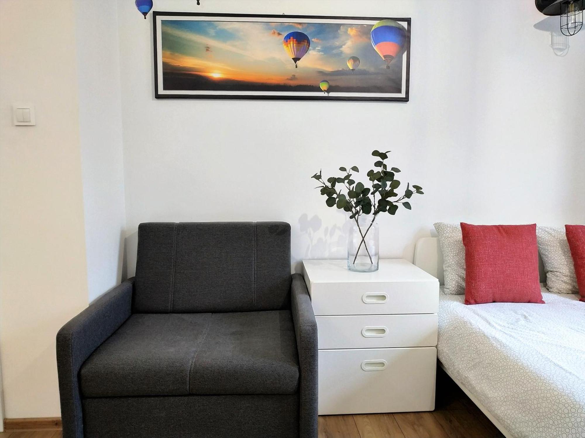 Theapartments Radwanska Lodž Pokoj fotografie