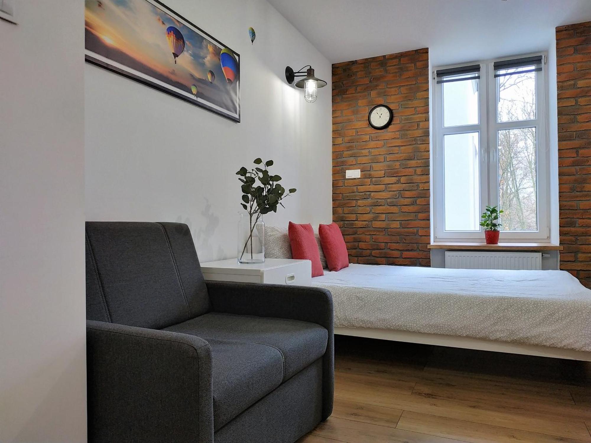 Theapartments Radwanska Lodž Pokoj fotografie